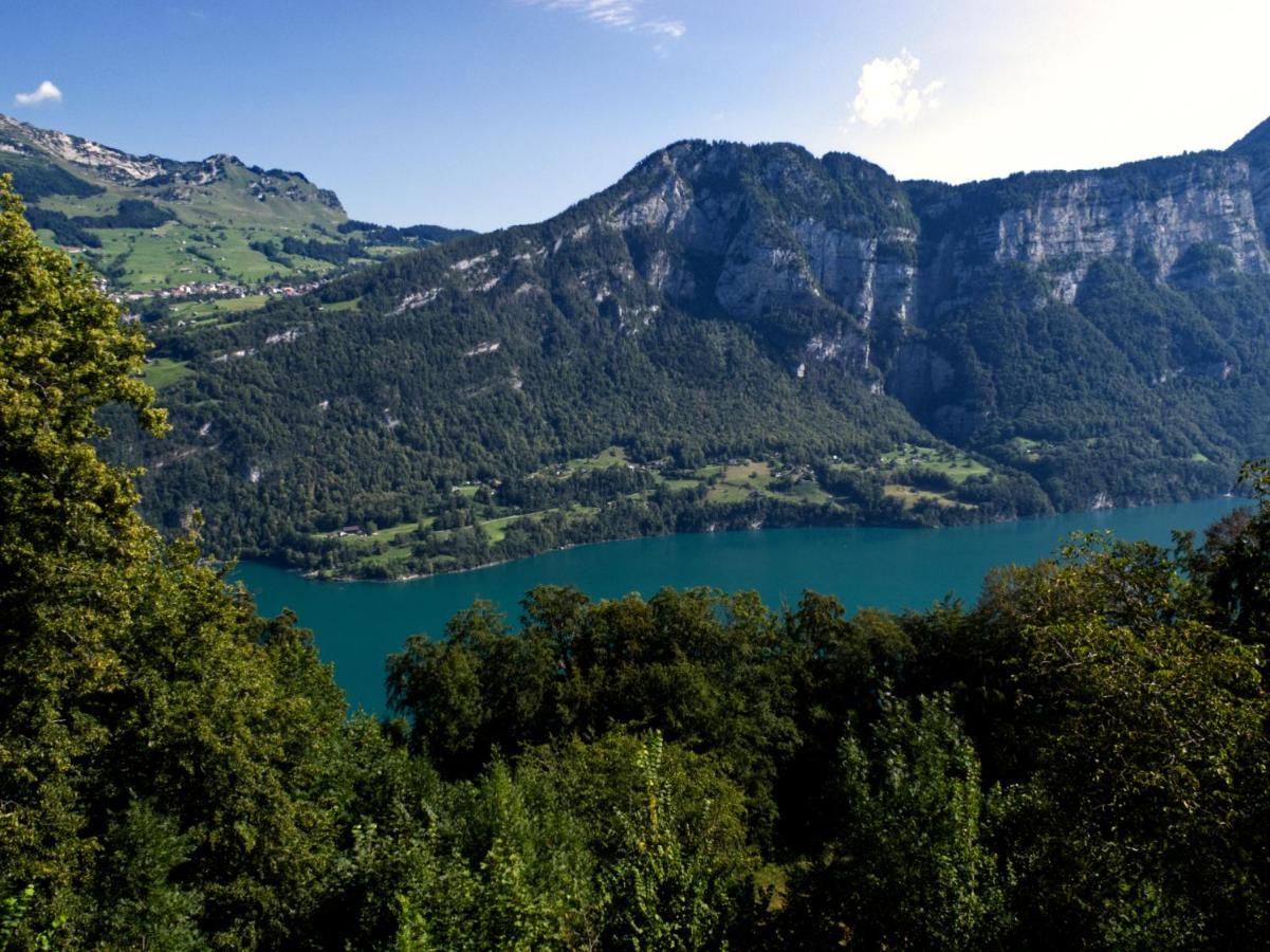 Hotel Cafe Seeblick Filzbach Zewnętrze zdjęcie