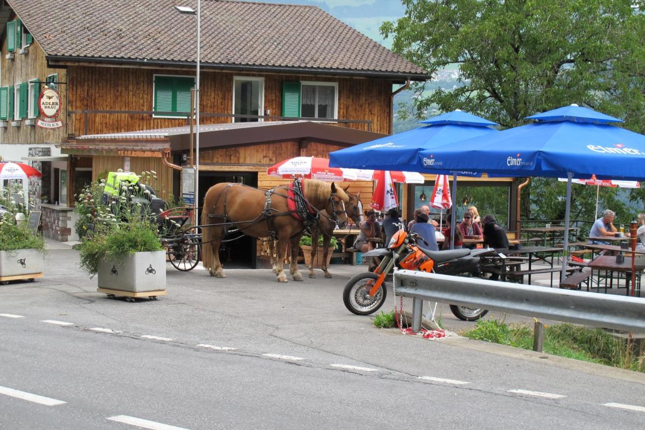 Hotel Cafe Seeblick Filzbach Zewnętrze zdjęcie
