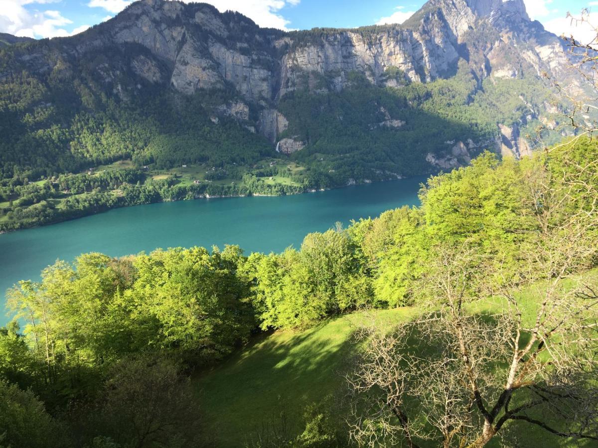 Hotel Cafe Seeblick Filzbach Zewnętrze zdjęcie