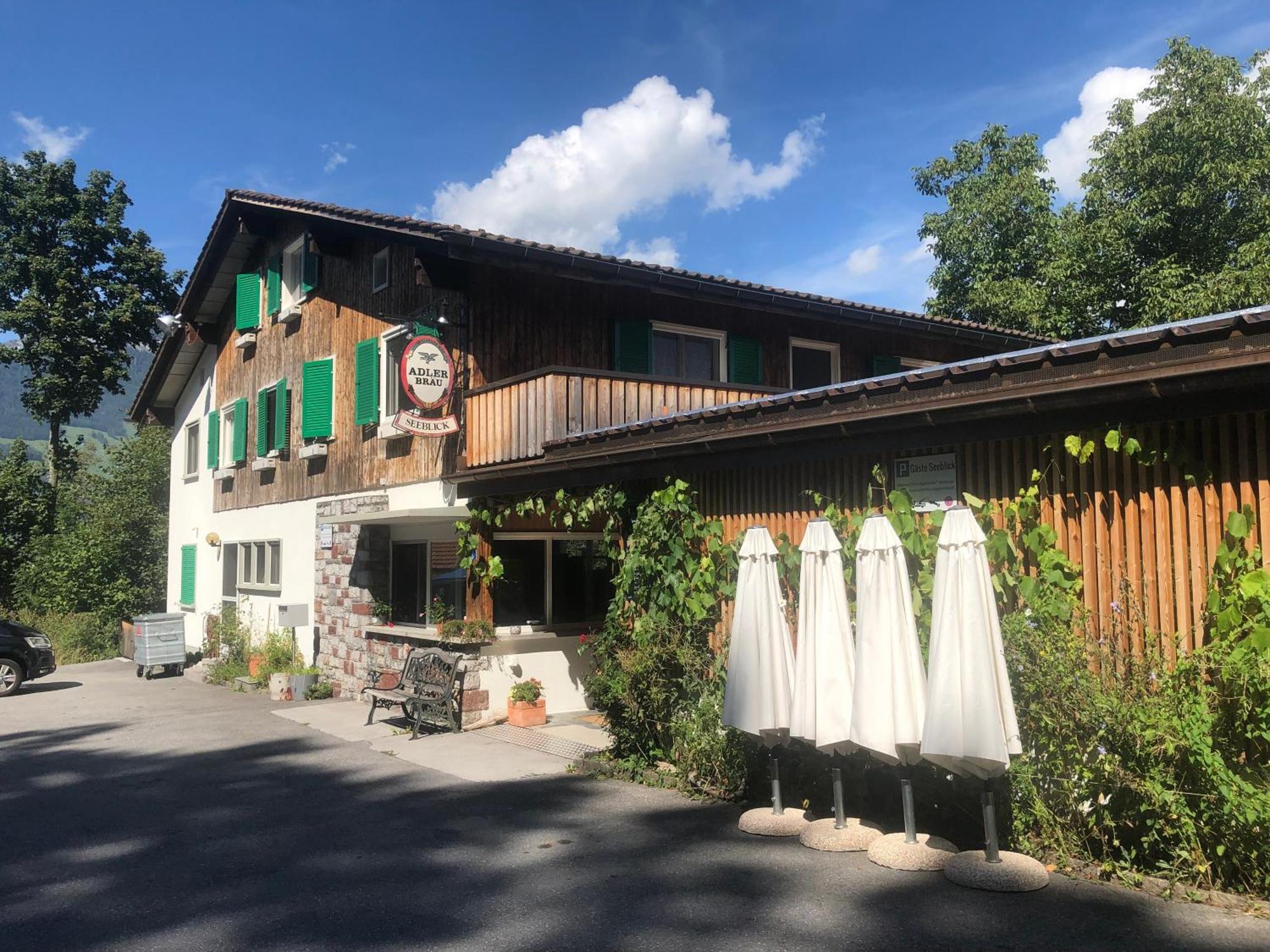 Hotel Cafe Seeblick Filzbach Zewnętrze zdjęcie