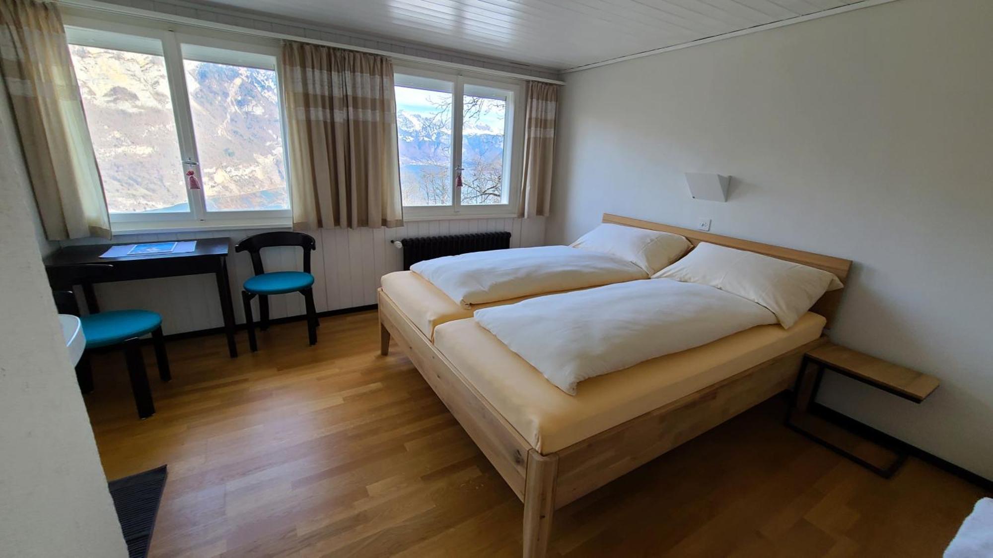 Hotel Cafe Seeblick Filzbach Zewnętrze zdjęcie